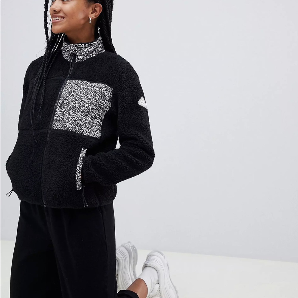 Penfield Black Fleece Zip Up